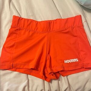 Hooters spandex shorts